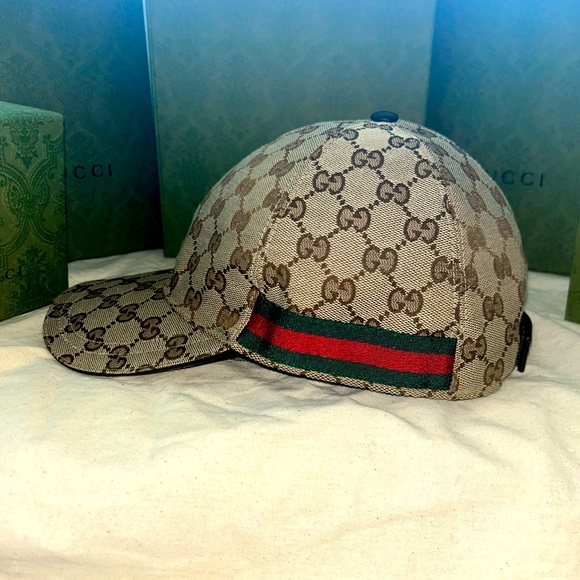 Gucci Accessories - GUCCI Baseball Hat Cap Logo Web Design